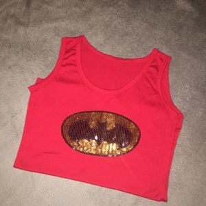 Red Batman Tank